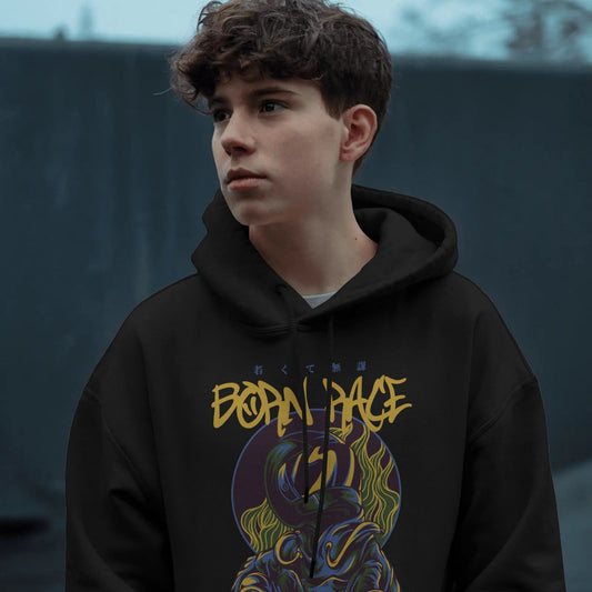 Born Race – Futuristic Streetwear Hoodie