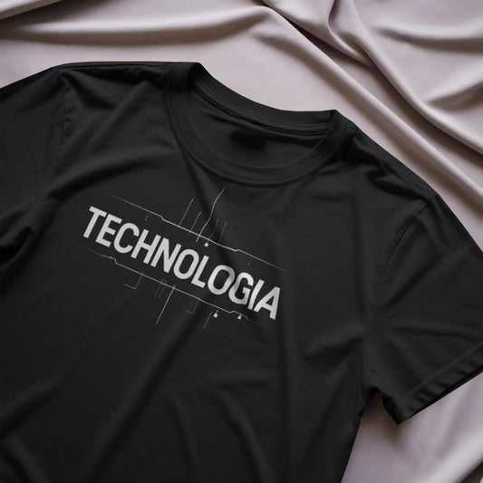 Technologia T-shirt Black Full 100% cotton